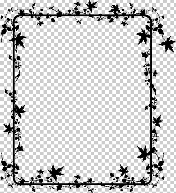 Border Miscellaneous Leaf PNG, Clipart, Black And White, Border, Branch, Computer Font, Download Free PNG Download
