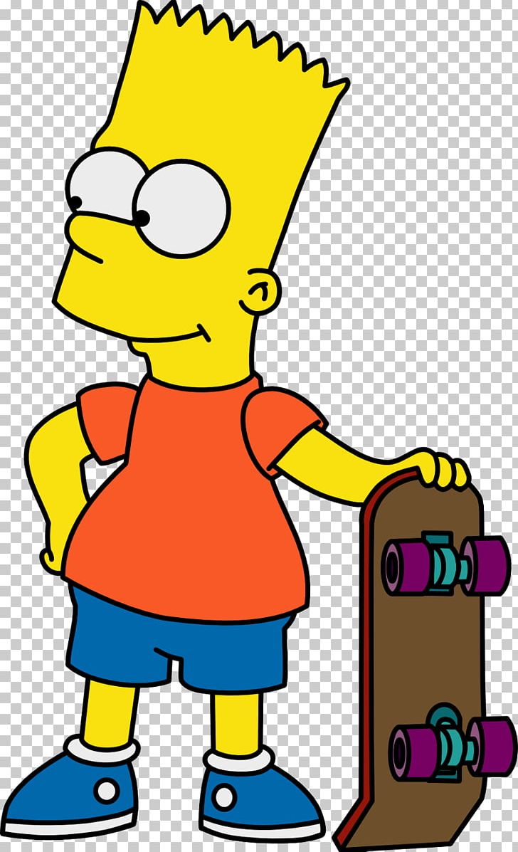 The Simpsons Skateboarding Bart Simpson Homer Simpson Krusty The Clown Marge Simpson PNG, Clipart, Area, Art, Artist, Artwork, Bart Simpson Free PNG Download