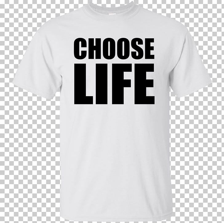 T-shirt Hoodie Clothing Top PNG, Clipart, Active Shirt, Black, Brand, Choose Life, Clothing Free PNG Download