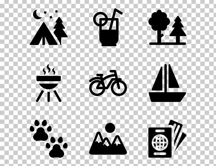 Computer Icons Symbol Tent Camping PNG, Clipart, Area, Black, Black And White, Brand, Camping Free PNG Download