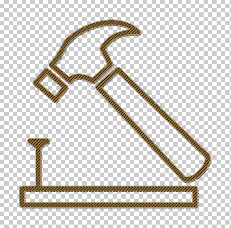 Hammer And Nail On Wood Outline Icon Nail Icon Do It Yourself Icon PNG, Clipart, Hammer, Logo, Nail, Nail Icon, Tool Free PNG Download