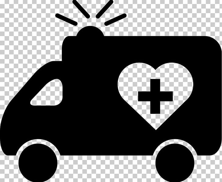 Computer Icons Ambulance Transport PNG, Clipart, Ambulance, Area, Black, Black And White, Brand Free PNG Download