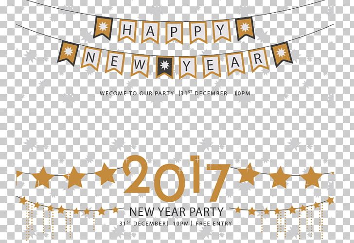 New Year's Eve Banner Party PNG, Clipart, Area, Brand, Bunting New Year Picture Material, Chinese New Year, Christmas Free PNG Download