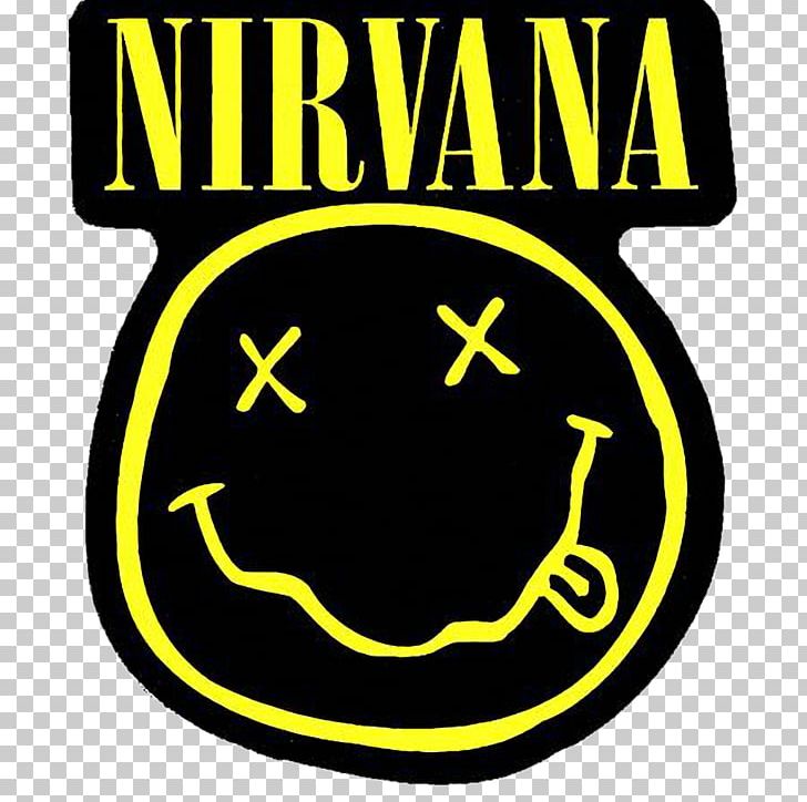 Nirvana T-shirt Logo Grunge Merchandising PNG, Clipart, Area, Brand, Clothing, Emoticon, Grunge Free PNG Download