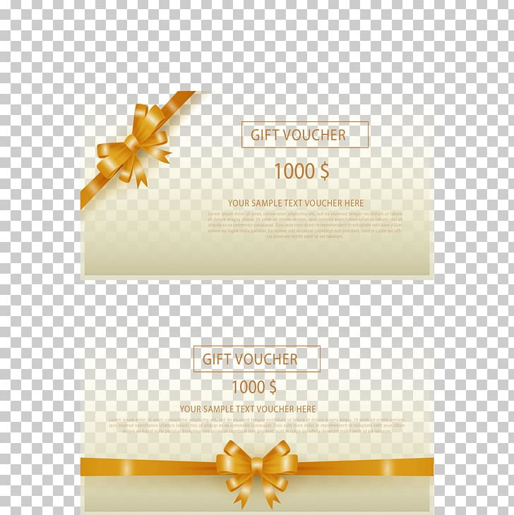 Gold Bow Decoration Gift Vouchers PNG, Clipart, Bow, Bow Tie, Brand, Coupon, Decoration Free PNG Download