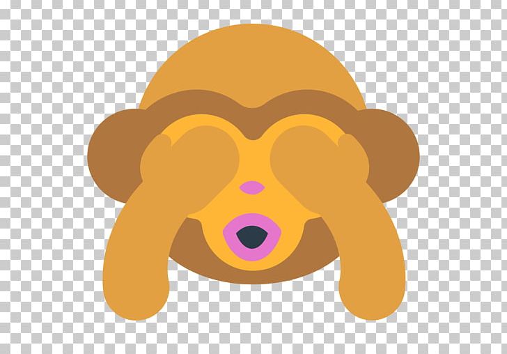 Emoji Three Wise Monkeys Emoticon PNG, Clipart, Art, Carnivoran, Cartoon, Circle, Dog Free PNG Download