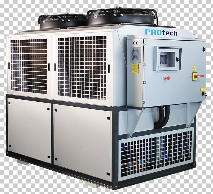 Chiller Machine Refrigeration Heat Compressor PNG, Clipart, Aircooled Engine, Chiller, Compressor, Condenser, Cooling Tower Free PNG Download