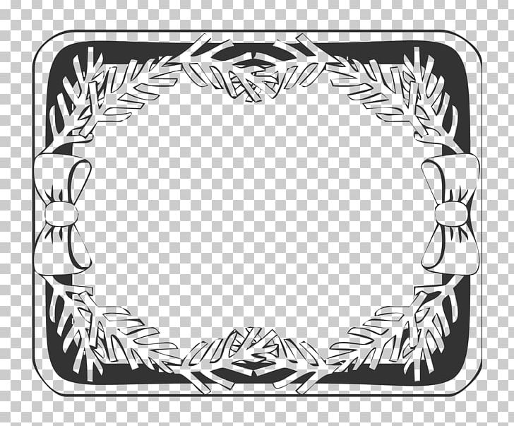 Holiday Frame PNG, Clipart, Area, Black, Black And White, Circle, Color Free PNG Download