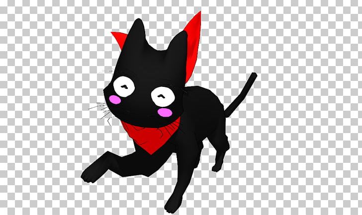Black Cat Whiskers MikuMikuDance PNG, Clipart,  Free PNG Download