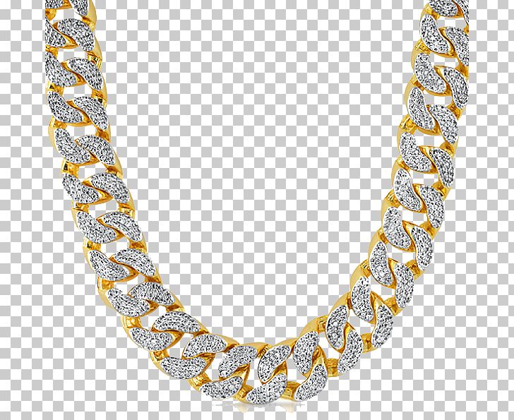 Chain Necklace Cubic Zirconia Pendant Diamond Png Clipart