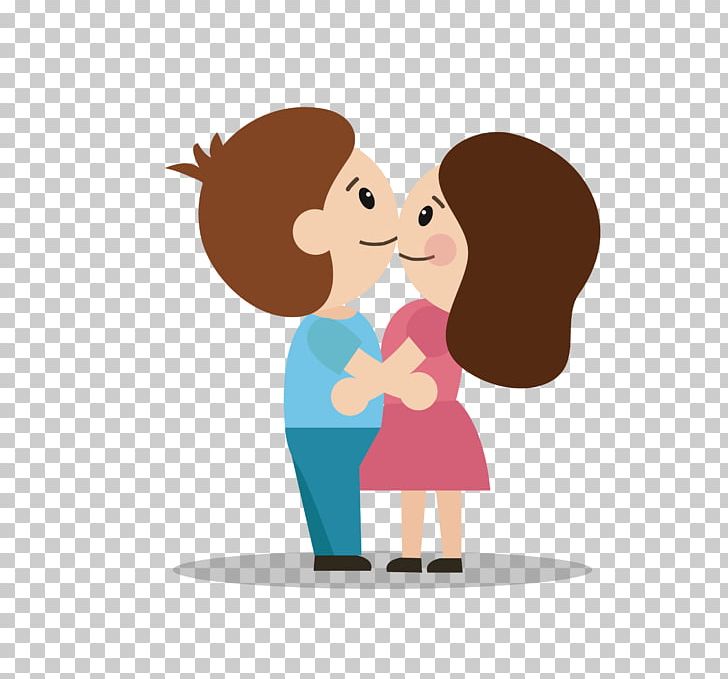 Couple Kiss Sticker PNG, Clipart, Cartoon, Cartoon Couple, Child, Couples, Couple Vector Free PNG Download