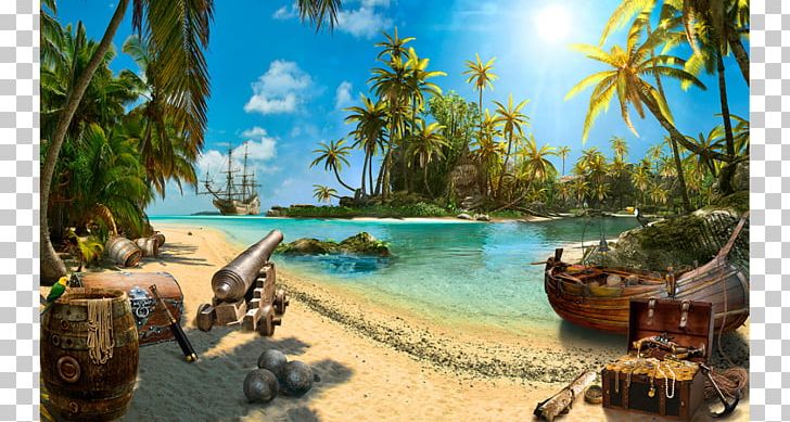 Treasure Island Piracy Fototapet PNG, Clipart, Arecales, Caribbean, Computer Wallpaper, Fototapet, Island Free PNG Download