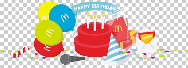 Happy Birthday McDonald's Party Gift PNG, Clipart,  Free PNG Download