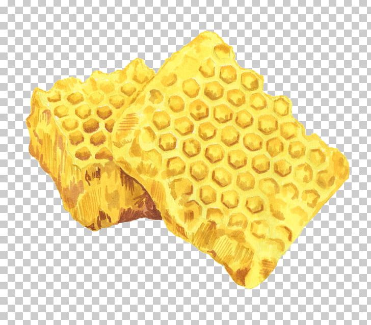 Yellow Honeycomb Wafer PNG, Clipart, Bees Honey, Dessert, Dish, Food, Food Drinks Free PNG Download