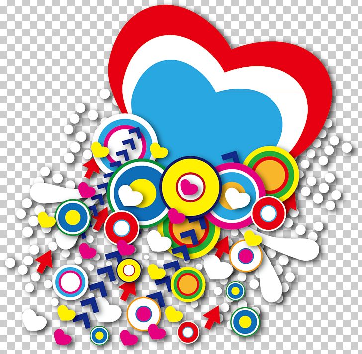 Heart-shaped Trend Pattern PNG, Clipart, Area, Circle, Clip Art, Colorful, Computer Icons Free PNG Download