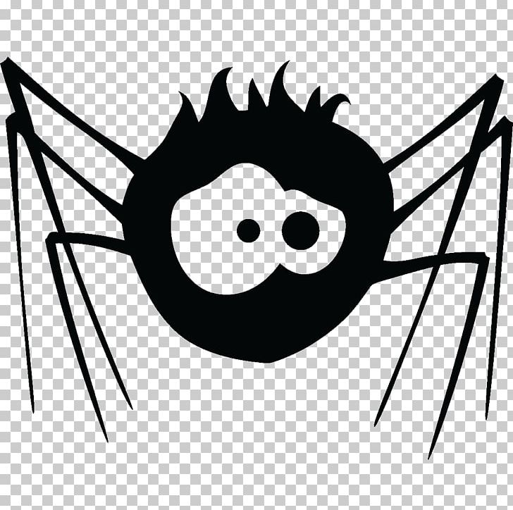 Diving Bell Spider Sticker Spider Web Photography PNG, Clipart, Angle, Artwork, Black, Black And White, Cartoon Free PNG Download