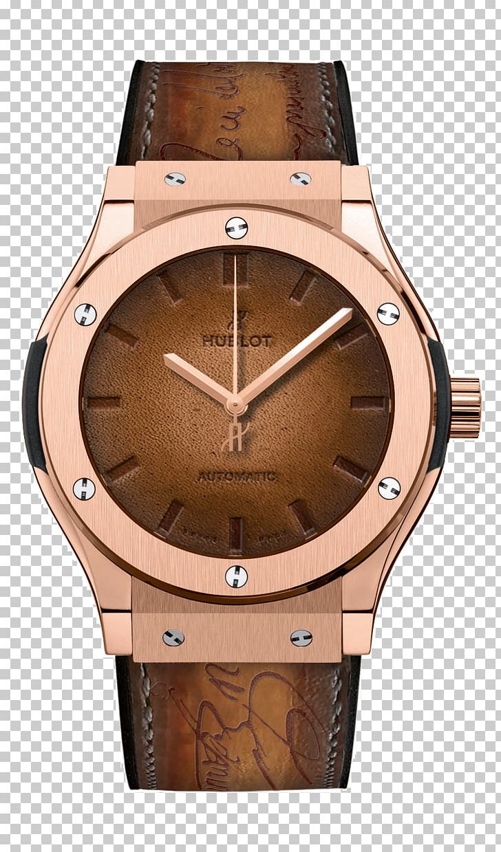 Hublot Berluti Watchmaker Strap PNG, Clipart, Accessories, Automatic Watch, Berluti, Brand, Brown Free PNG Download