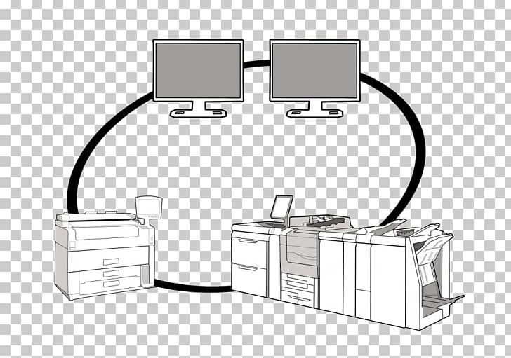 Photocopier Computer Network Printer Office PNG, Clipart, Angle, Area, Black And White, Computer, Computer Network Free PNG Download
