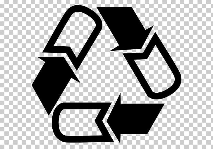Recycling Symbol Logo Decal PNG, Clipart, Angle, Area, Black, Black And White, Brand Free PNG Download
