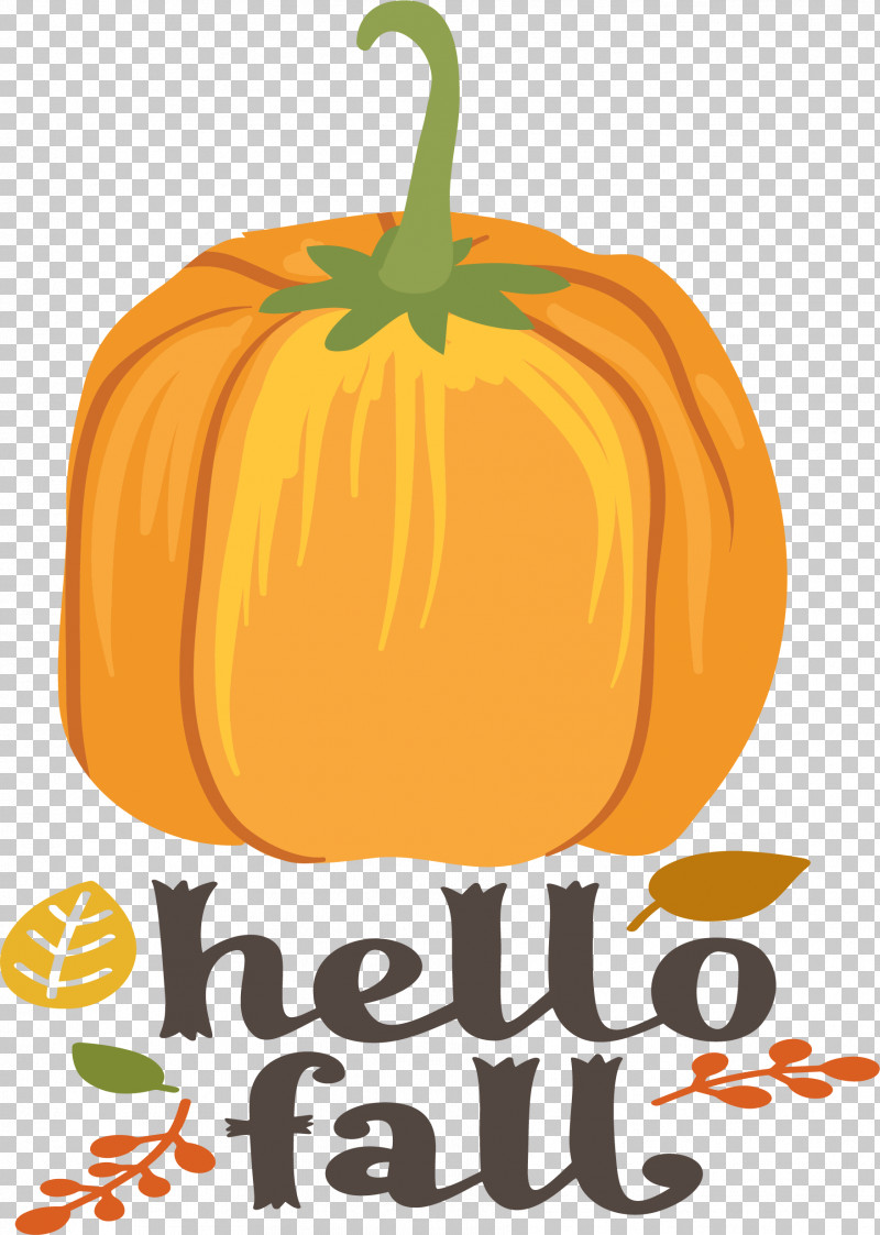 Hello Fall Fall Autumn PNG, Clipart, Autumn, Fall, Fruit, Gourd, Hello Fall Free PNG Download