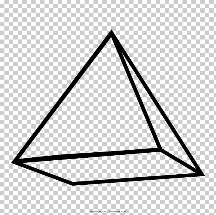 Pyramid Drawing Coloring Book Triangle Line PNG, Clipart, Angle, Area, Black And White, Coloring Book, Concept Free PNG Download