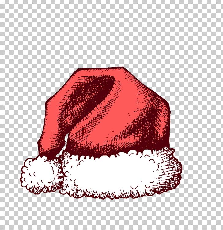 Santa Claus Christmas Hat PNG, Clipart, Christmas Border, Christmas Frame, Christmas Hats, Christmas Lights, Christmas Tree Free PNG Download