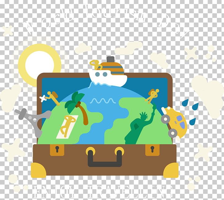 Travel Suitcase Baggage Illustration PNG, Clipart, Area, Christmas Tree, Creativity, Decorative Elements, Designer Free PNG Download