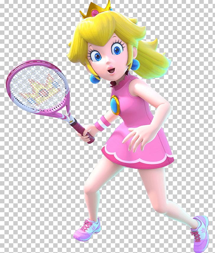 Mario Tennis Aces Princess Peach Mario Tennis Open Rosalina PNG, Clipart, Barbie, Doll, Fictional Character, Figurine, Mario Free PNG Download