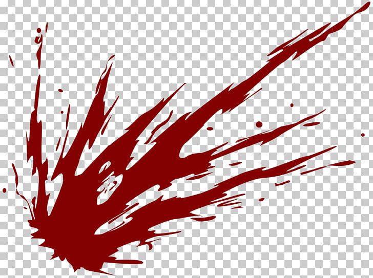 blood splatter animation