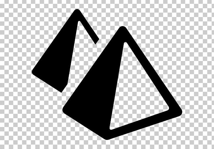 Computer Icons Egyptian Pyramids PNG, Clipart, Angle, Black, Black And White, Computer Icons, Download Free PNG Download