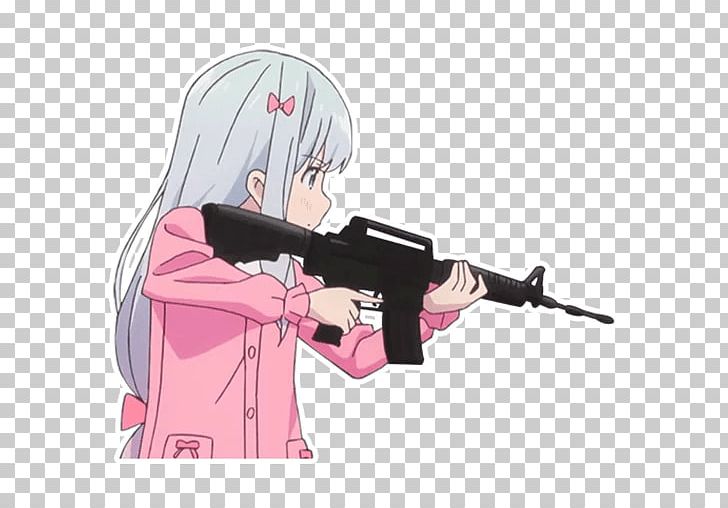 Eromanga Sensei Japanese Destroyer Sagiri Firearm Anime Weapon PNG, Clipart, Ak47, Ak74, Akm, Anime, Cartoon Free PNG Download