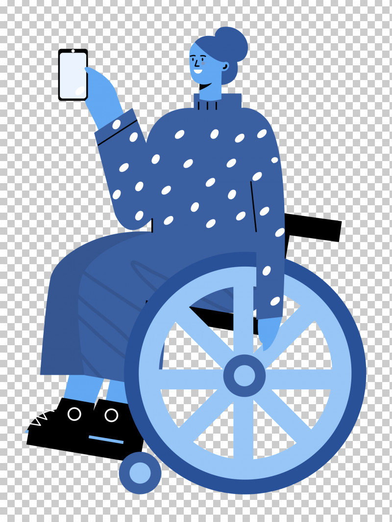 Sitting On Wheelchair Woman Lady PNG, Clipart, Behavior, Geometry, Human, Lady, Line Free PNG Download