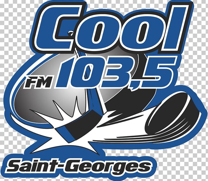 Saint-Georges Cool FM 103.5 Ligue Nord-Américaine De Hockey Centre Sportif Lacroix-Dutil Logo CKRB-FM PNG, Clipart, Area, Brand, Entity, Fm Broadcasting, George Free PNG Download