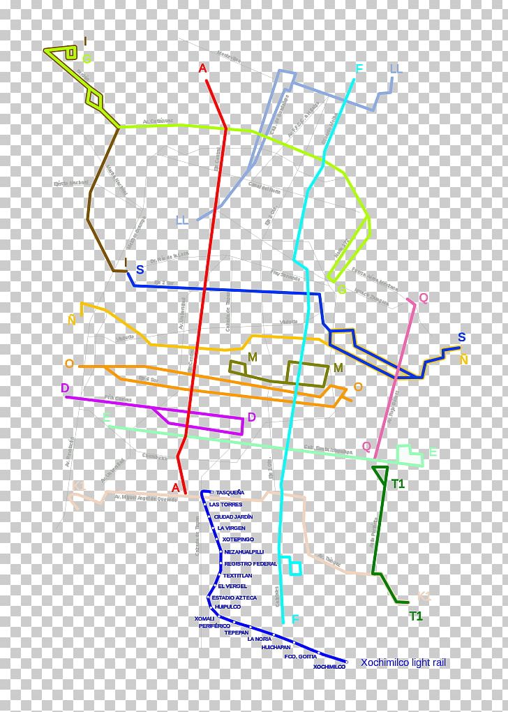 Rail Transport Tram Train Rapid Transit Xochimilco Light Rail PNG, Clipart, Angle, Area, Diagram, History, Light Rail Free PNG Download