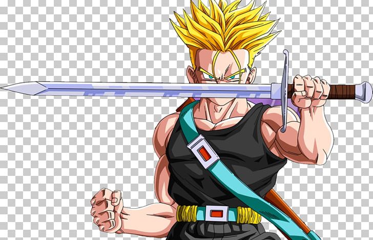 Trunks Goku Frieza Super Saiyan Dragon Ball PNG, Clipart, Arm, Cartoon, Cold Weapon, Drag, Dragon Free PNG Download