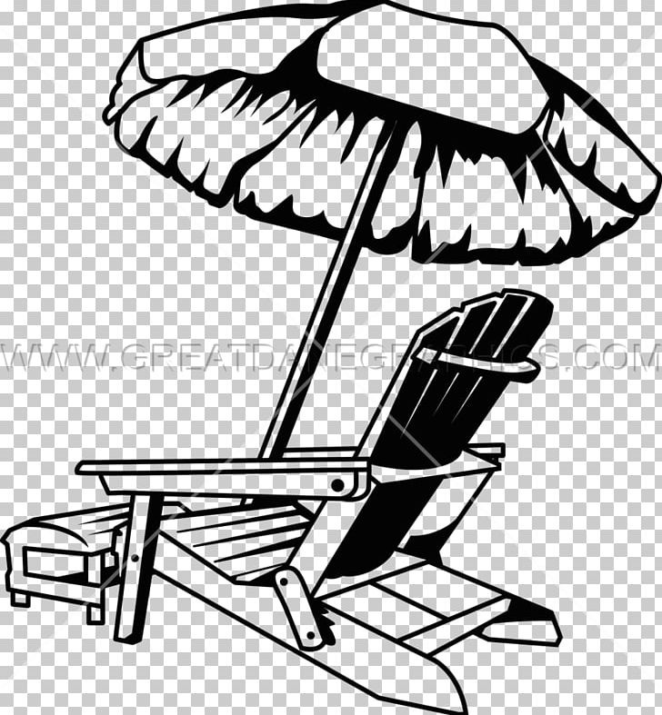 Adirondack Chair Beach PNG, Clipart, Adirondack Chair, Artwork, Beach, Black, Black And White Free PNG Download