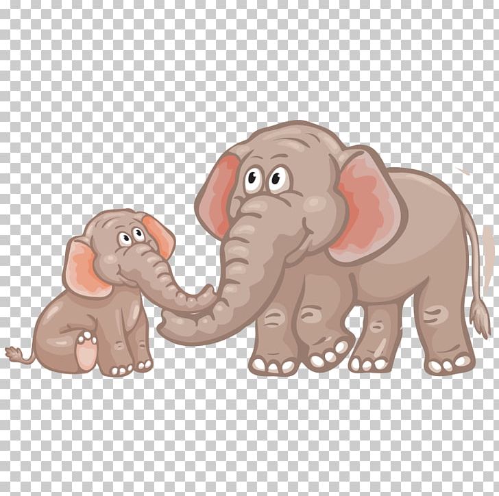 African Elephant Indian Elephant Cartoon PNG, Clipart, Animal, Animals, Animation, Baby Elephant, Comics Free PNG Download