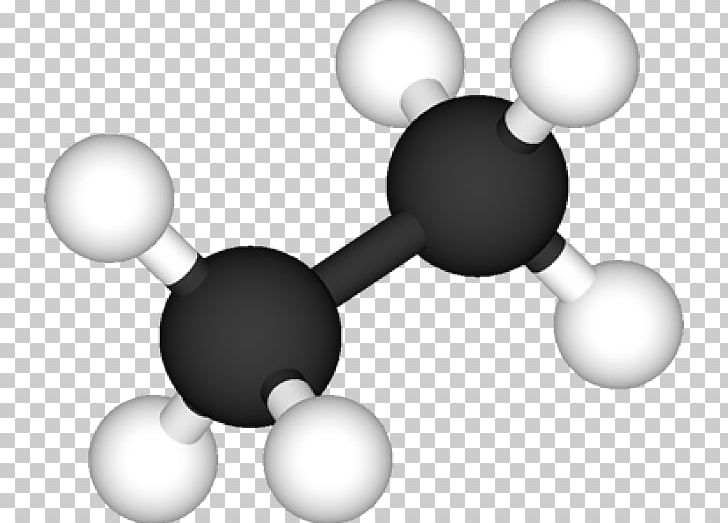 Ball-and-stick Model Ethane Molecule Molecular Model Chemistry PNG, Clipart, Alkane, Ballandstick Model, Black And White, Carbon, Chemical Structure Free PNG Download