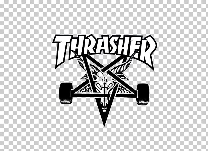 T-shirt Thrasher Presents Skate And Destroy Hoodie PNG, Clipart, Angle, Black And White, Brand, Clothing, Hoodie Free PNG Download