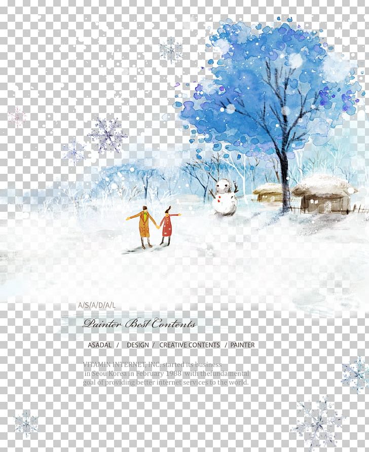 Watercolor Painting Snow Winter Illustration PNG, Clipart, Arctic, Art, Beautiful, Branch, Cartoon Free PNG Download