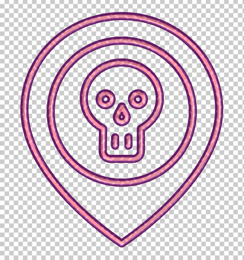 Skull Icon Pirates Icon PNG, Clipart, Circle, Line Art, Magenta, Pink, Pirates Icon Free PNG Download