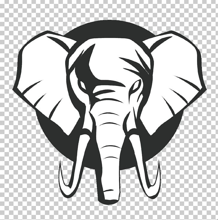 African Elephant Drawing PNG, Clipart, Animals, Art, Artwork, Black, Black And White Free PNG Download