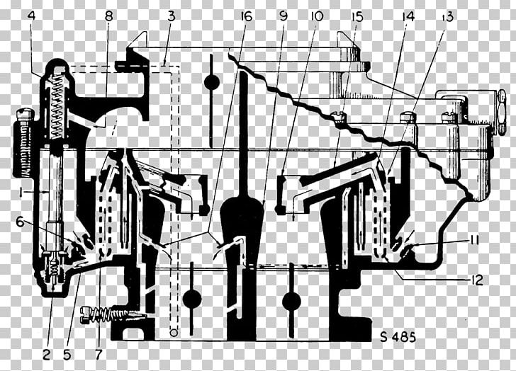 Daimler Motoren Gesellschaft Carburetor Engineering /m/02csf Machine PNG, Clipart, Angle, Antique Car, Black And White, Carb, Carburetor Free PNG Download