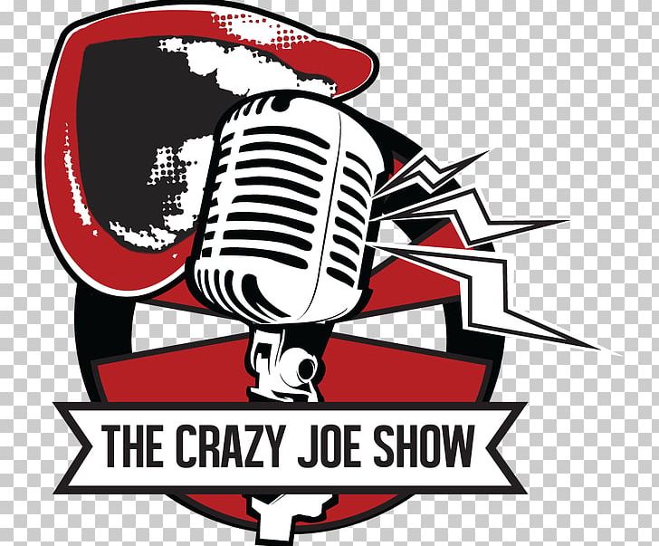 Microphone Logo Television Show Podcast The Crazy Joe Show PNG, Clipart, Actor, Area, Artwork, Audio, Brand Free PNG Download