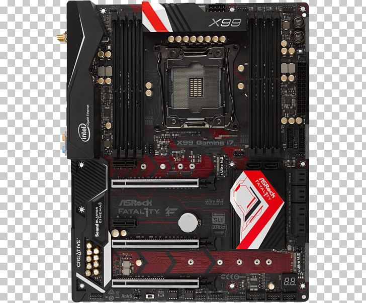 Motherboard ATX LGA 2011 ASRock Intel X99 PNG, Clipart, Asrock, Atx, Chipset, Computer Component, Computer Hardware Free PNG Download