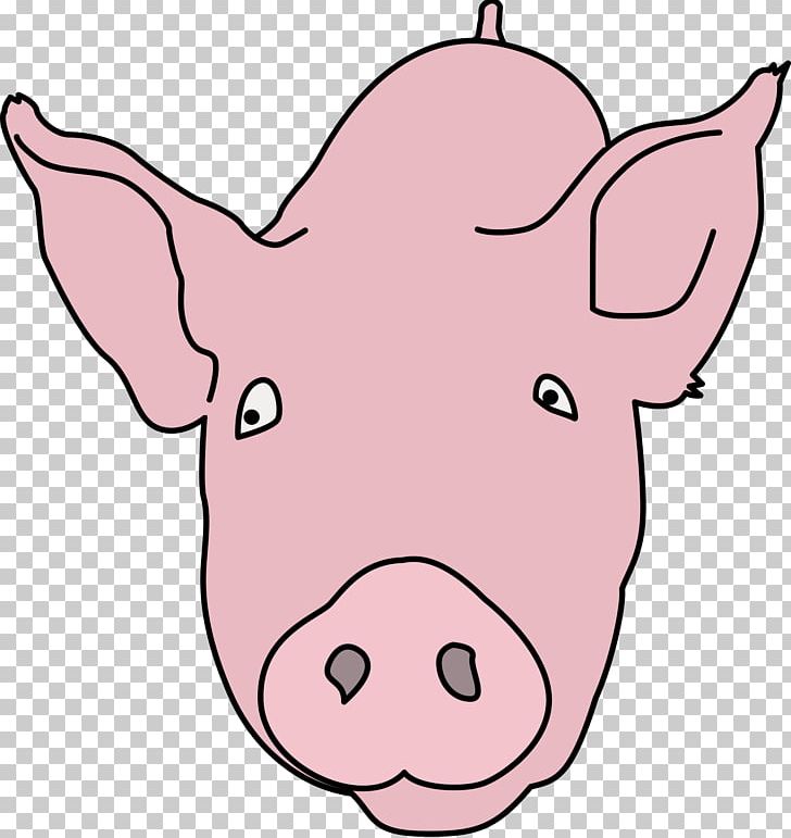 Domestic Pig Coloring Book Line Art PNG, Clipart, Animal Figure, Animals, Area, Artwork, Color Free PNG Download