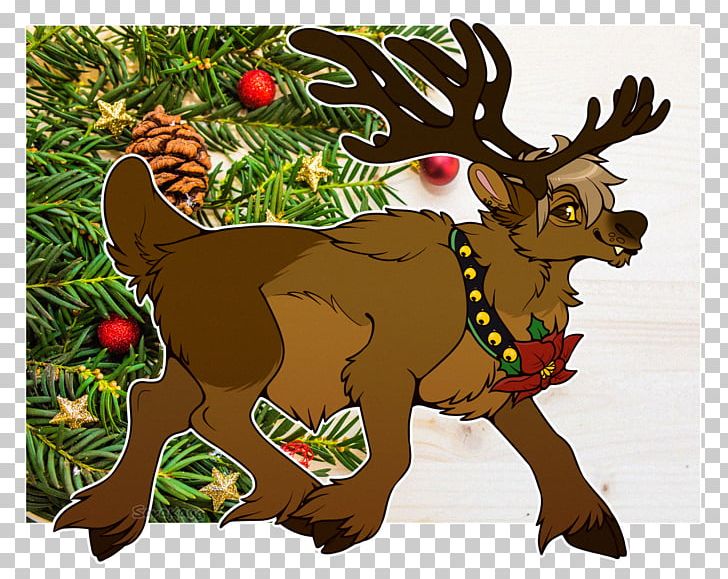 Reindeer YouTube Antler Christmas Ornament PNG, Clipart, Animal, Antler, Bro, Cartoon, Character Free PNG Download