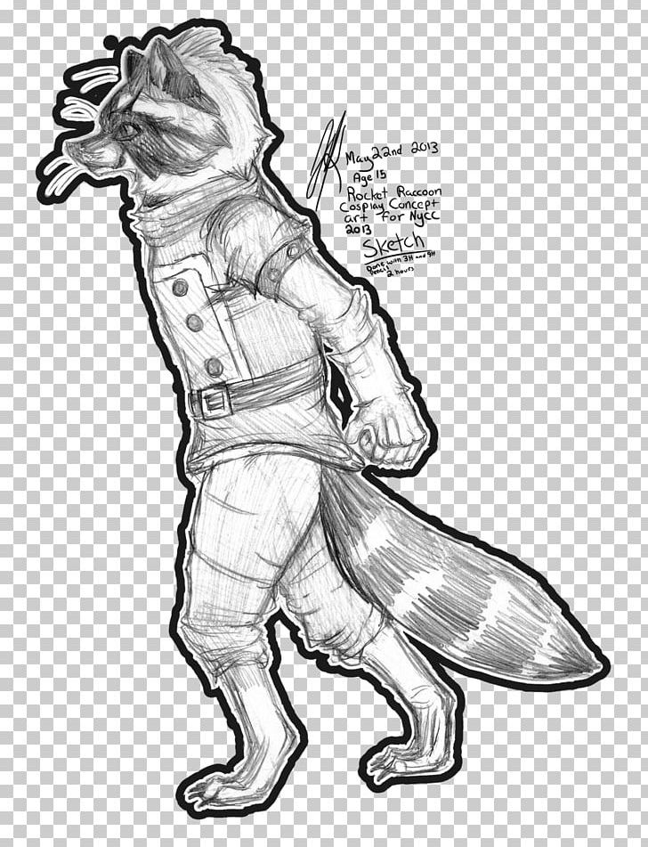 Rocket Raccoon Drawing Art Sketch PNG, Clipart, Arm, Armour, Character, Costume Design, Deviantart Free PNG Download