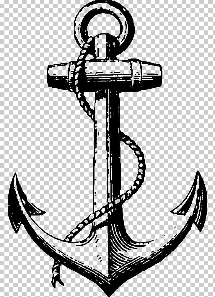 Sailor Tattoos Old School (tattoo) Anchor Drawing PNG, Clipart, Anchor, Anker, Art, Artwork, Black And White Free PNG Download