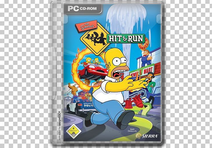 The Simpsons: Hit & Run PlayStation 2 Xbox 360 Platinum Hits The Simpsons: Road Rage PNG, Clipart, Action Figure, Electronics, Fictional Character, Game, Pc Game Free PNG Download